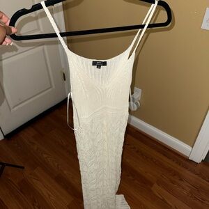 Pixi Ivory Knit Maxi Dress